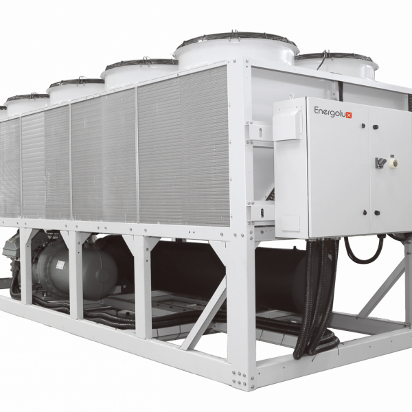 Модульный воздухоохлаждаемый чиллер Energolux  с винтовым компрессором SCAW-M900VC