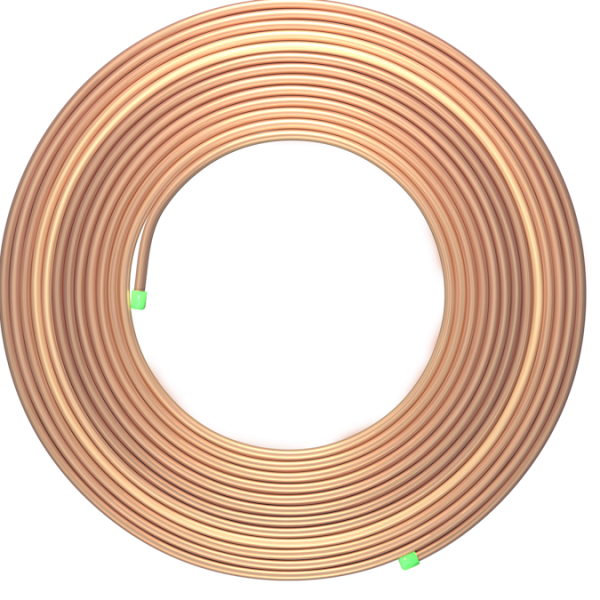 Труба медная 12,7x0,71x15000мм (1/2"х0,028") Refpipe Master SPL-12075-15RP