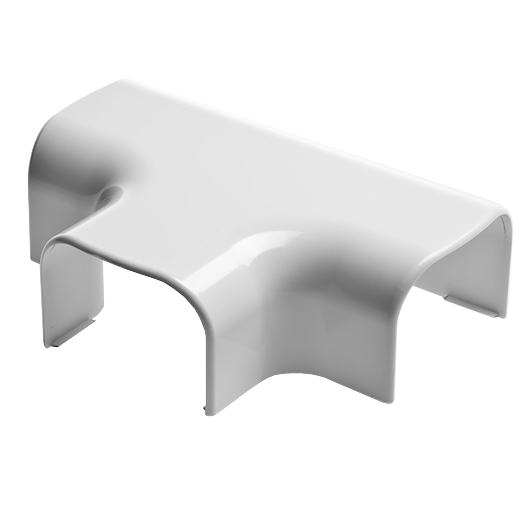 Тройник накладной 90 град. для РКК-74х55 (белый) ТРН-74х55